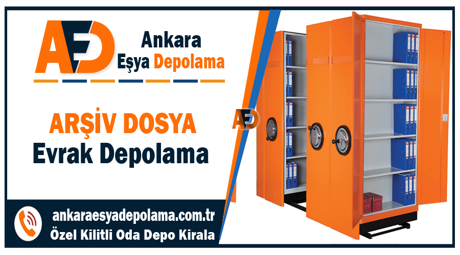 Arşiv depolama Ankara arşiv dosya evrak depolama şirketi