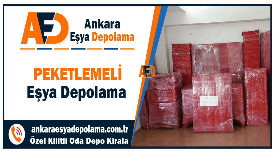 Paketlemeli eşya depolama Ankara eşya paketlemeli depo kiralama fiyatları